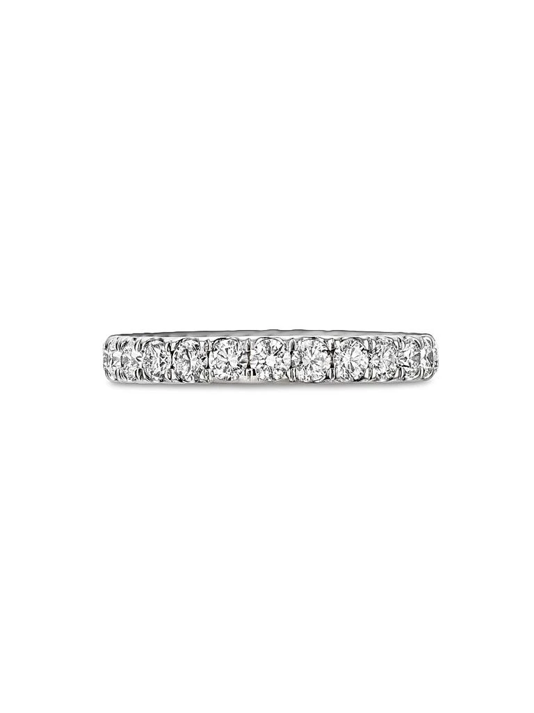 商品David Yurman|DY Eden Band Ring in Platinum,价格¥36245,第3张图片详细描述