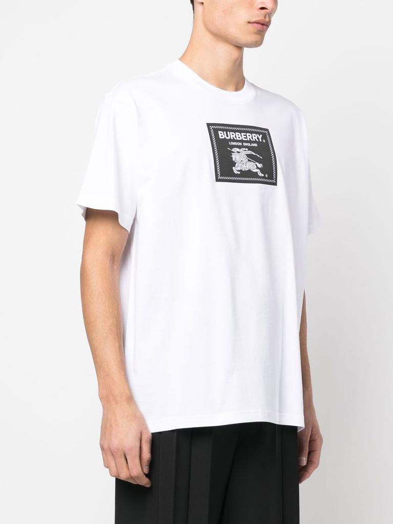 BURBERRY - Printed Cotton T-shirt商品第3张图片规格展示