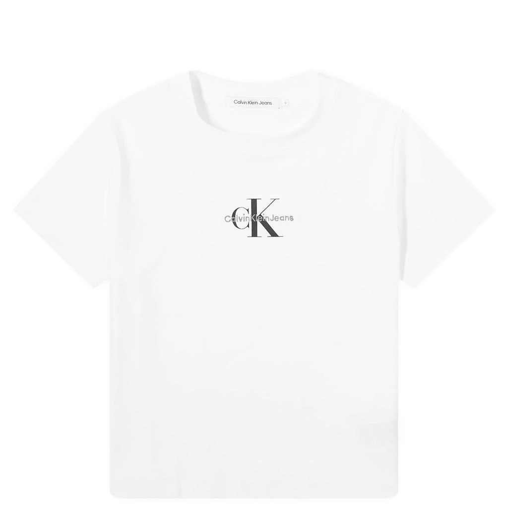 商品Calvin Klein|Calvin Klein Monologo Baby T-Shirt,价格¥168,第1张图片