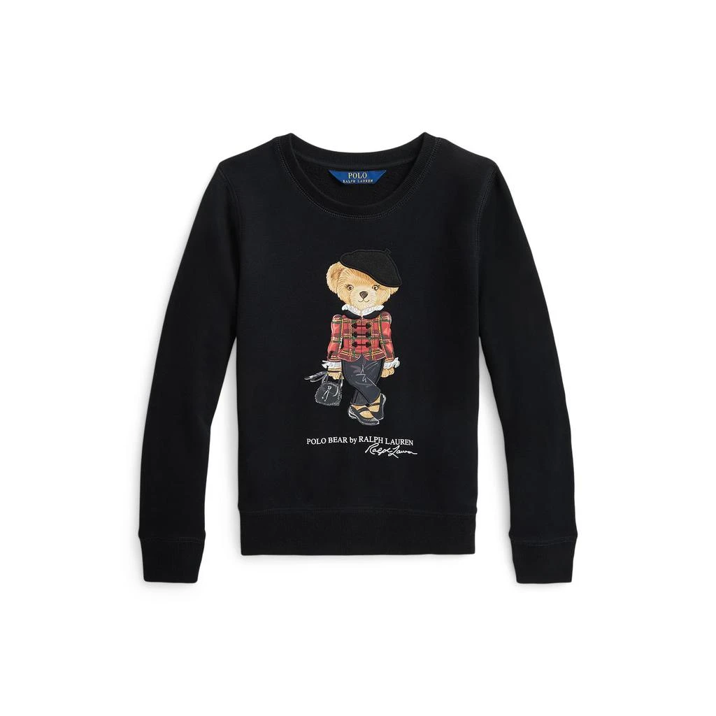 商品Ralph Lauren|Polo Bear Fleece Sweatshirt (Big Kids),价格¥524,第1张图片