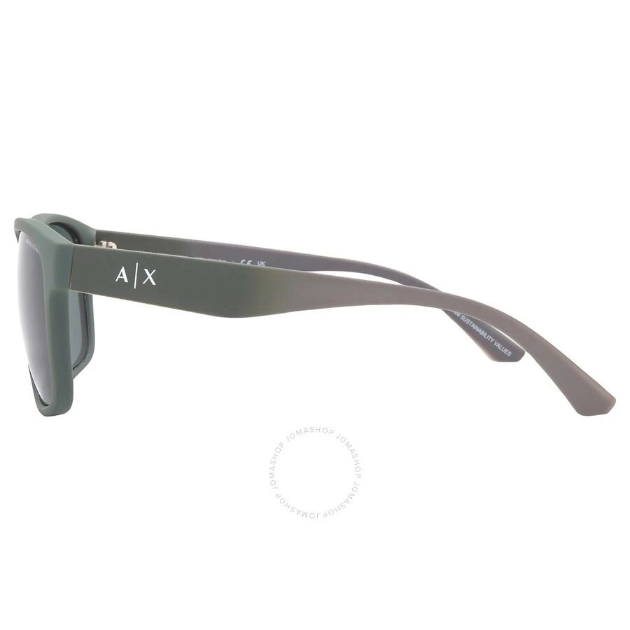 商品Armani Exchange|Grey Square Men's Sunglasses AX4135S 830171 59,价格¥259,第3张图片详细描述