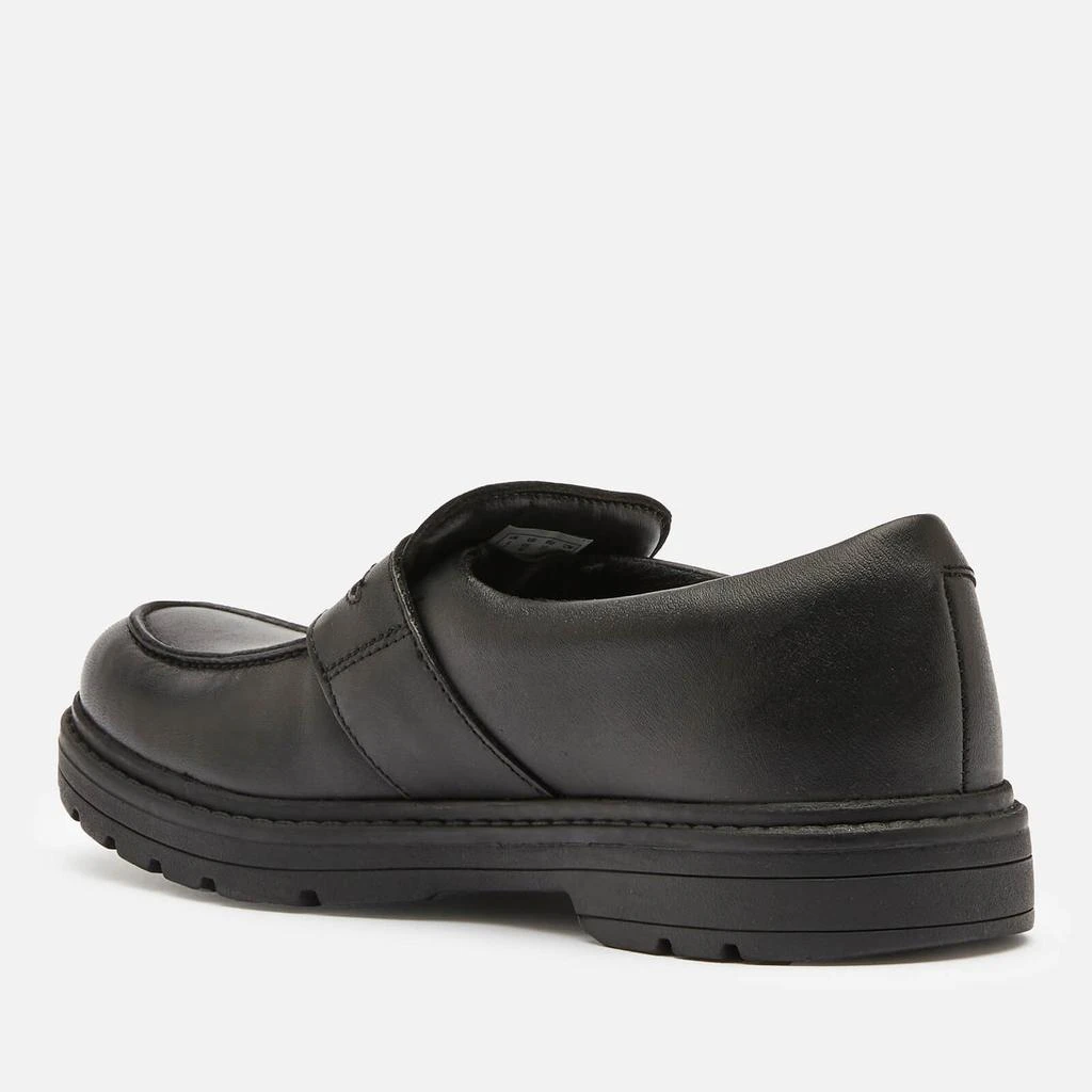 商品Clarks|Clarks Youth Loxham Craft School Shoes - Black Leather,价格¥238,第2张图片详细描述