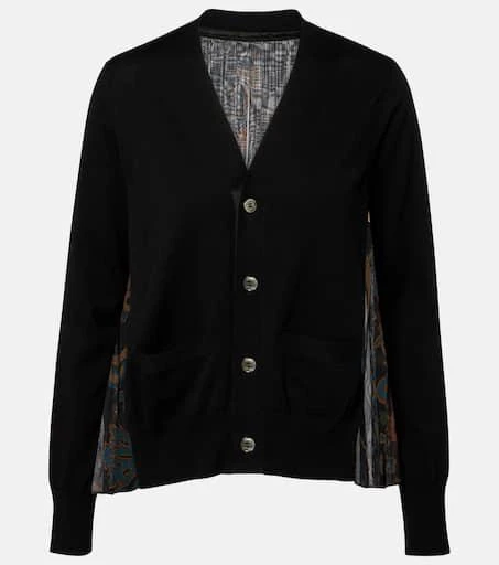 商品Sacai|Cotton tulle cardigan,价格¥8715,第1张图片
