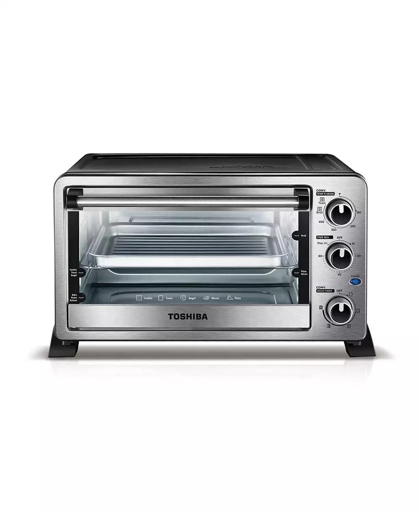 商品Toshiba|6 Slice Convection Toaster Oven,价格¥741,第1张图片