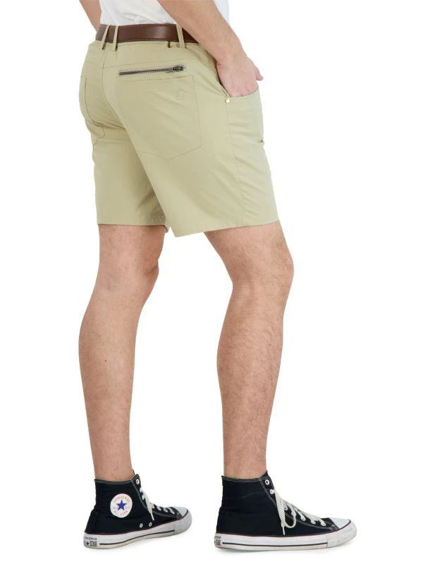 商品Levinas|Performance Tech Stretch Denim Shorts,价格¥317,第3张图片详细描述