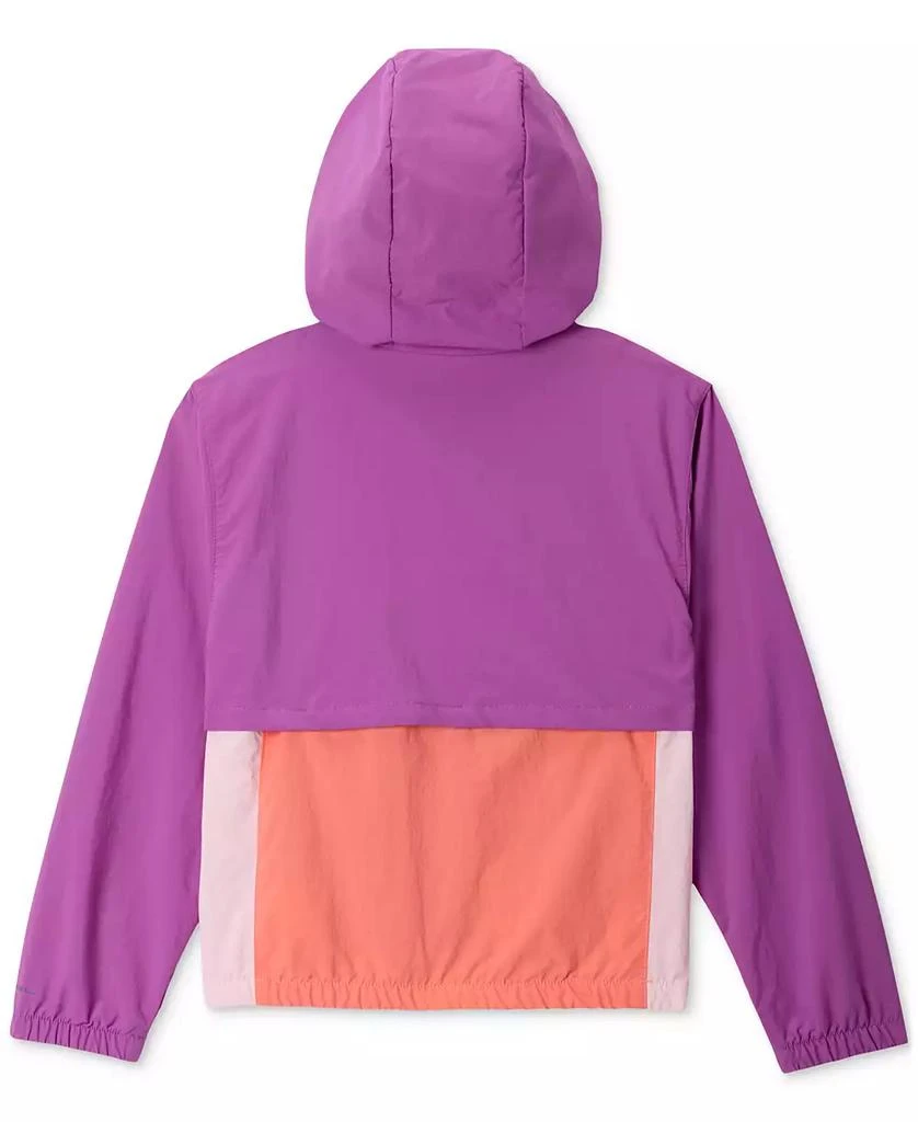 商品Columbia|Big Girls Tabor Trail™ Windbreaker Jacket,价格¥165,第2张图片详细描述