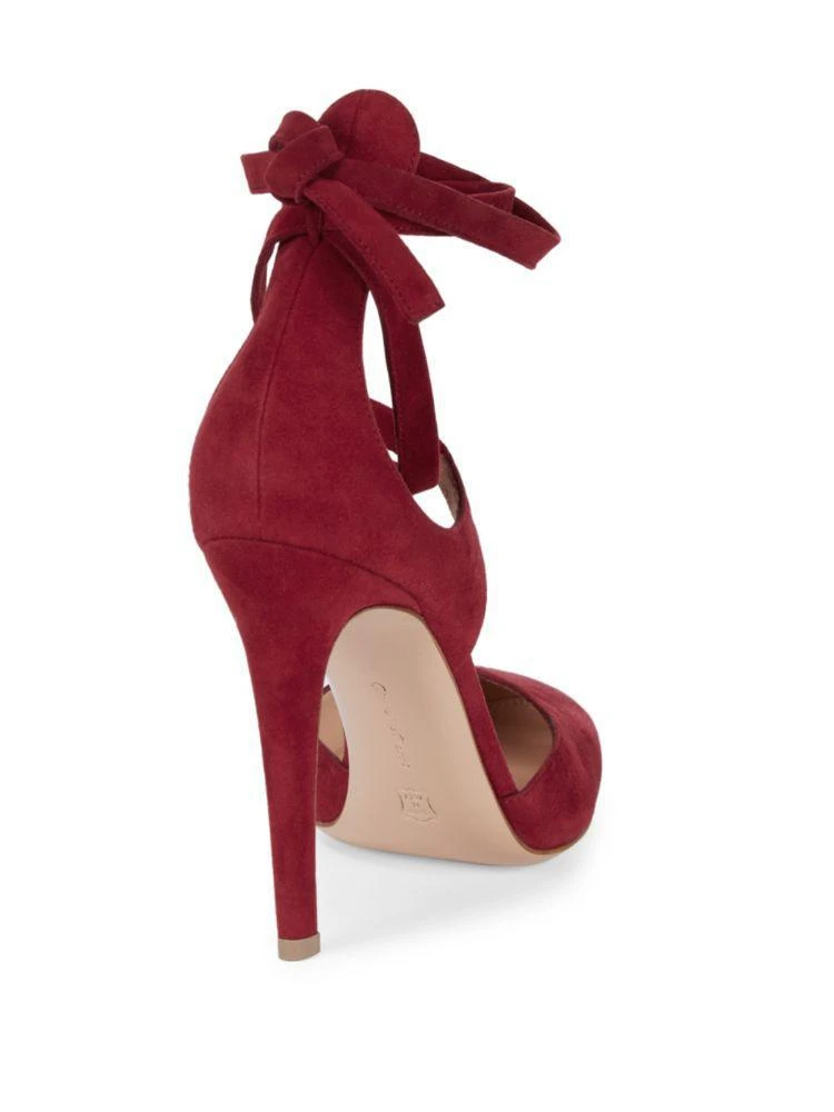 商品Gianvito Rossi|Suede Ankle-Strap Pumps,价格¥7054,第2张图片详细描述