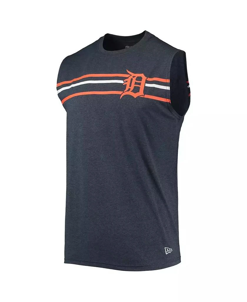 商品New Era|Men's Heathered Navy Detroit Tigers Muscle Tank Top,价格¥264,第2张图片详细描述