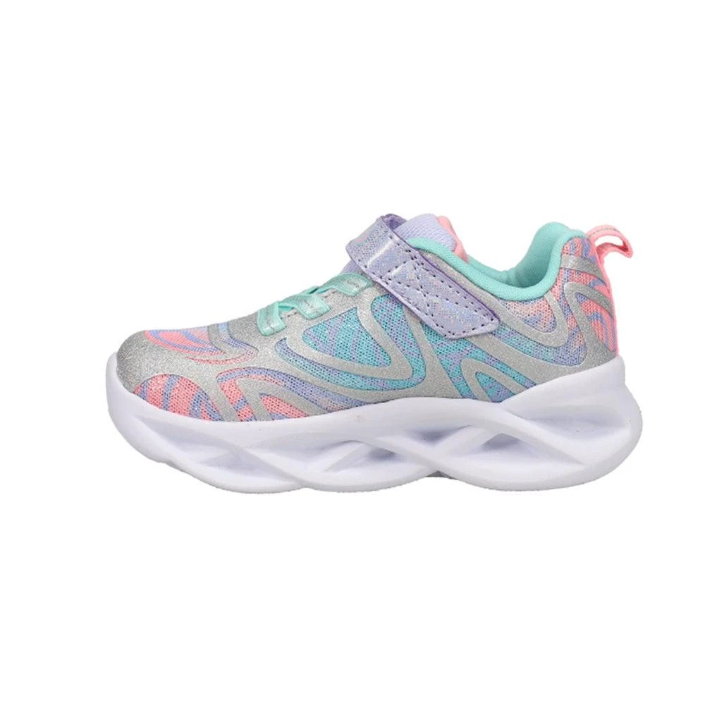 商品SKECHERS|Twisty Brights Glitter Slip On Sneakers (Toddler-Little Kid),价格¥303,第3张图片详细描述