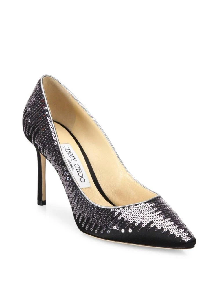 商品Jimmy Choo|Romy 缎面亮片高跟鞋,价格¥2024,第1张图片