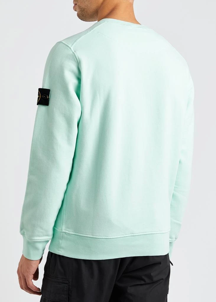 商品Stone Island|Aqua logo cotton sweatshirt,价格¥2837,第3张图片详细描述