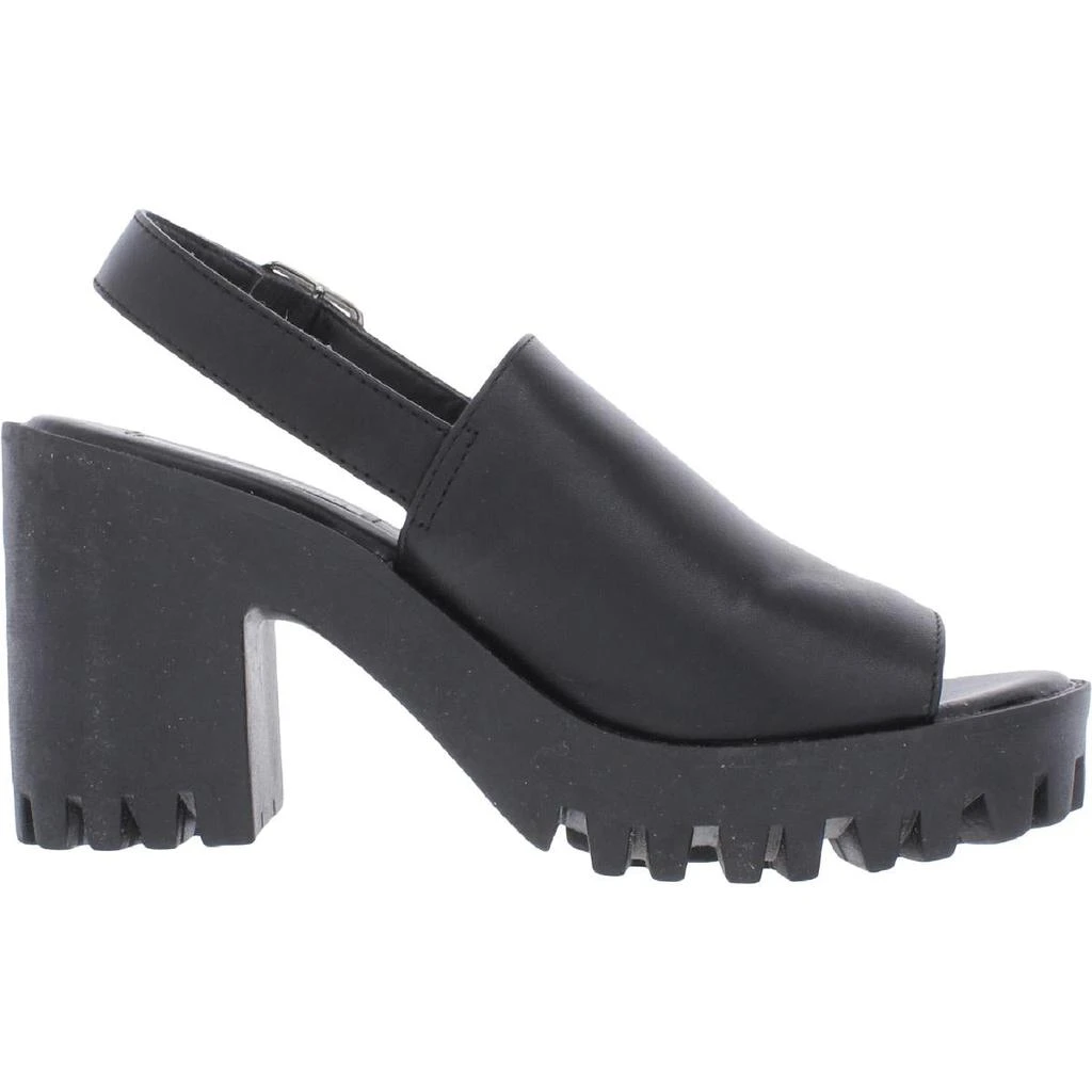 商品Steve Madden|Steve Madden Womens Sunnyside Lugged Sole Slingback Heel Sandals,价格¥274,第3张图片详细描述