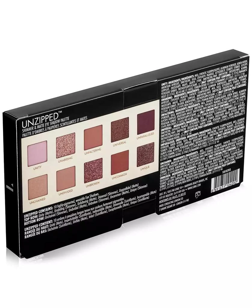 Unzipped Amor Shimmer & Matte Eye Shadow Palette 商品