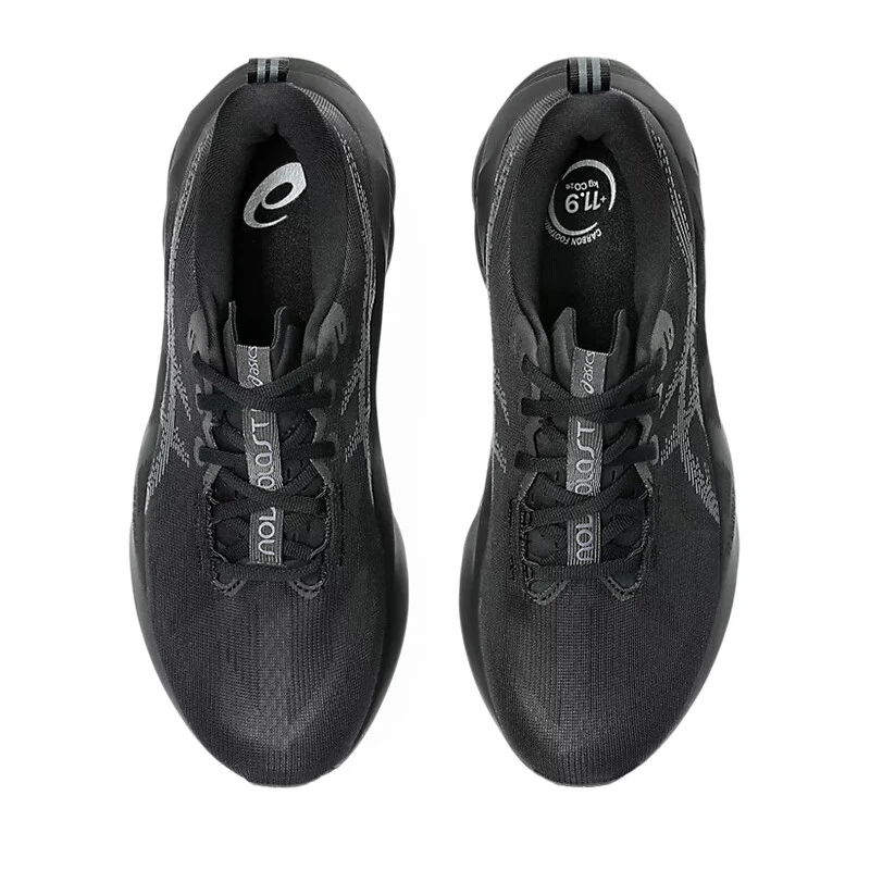 商品[国内直发] Asics|NOVABLAST 5 舒适百搭包裹性增高回弹 低帮跑步鞋 男款 黑色,价格¥1050,第6张图片详细描述
