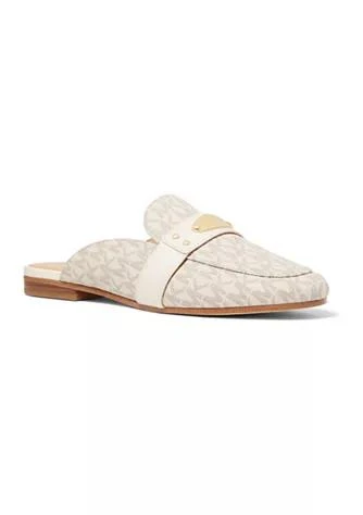 商品Michael Kors|Michael Kors Mk Plate Mules,价格¥862,第1张图片