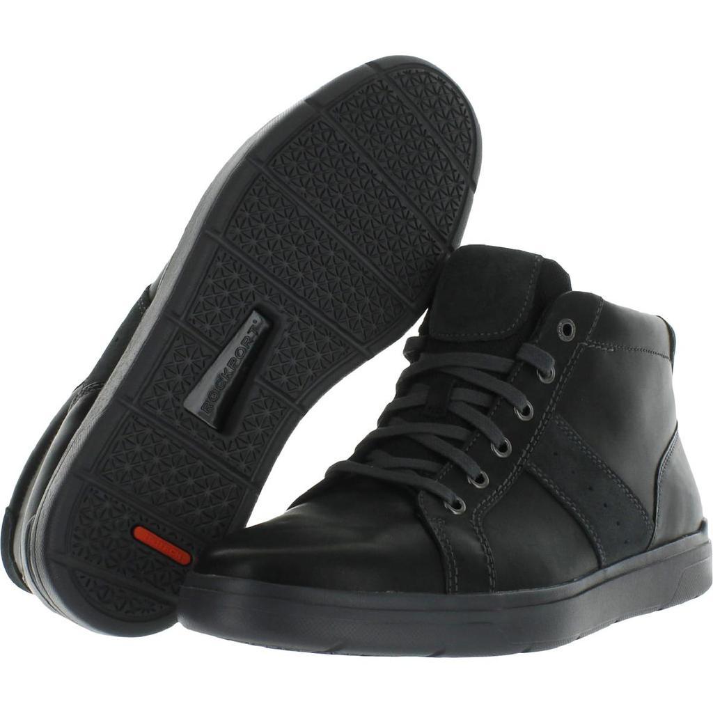 商品Rockport|Rockport Mens Total Motion Lite Leather Ankle Chukka Boots,价格¥314,第4张图片详细描述