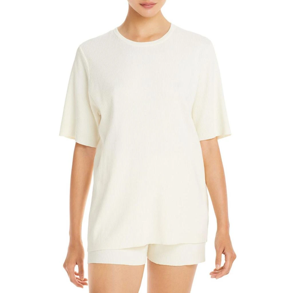 商品Charlie Holiday|Charlie Holiday Womens Delilah Knit Ribbed Pullover Top,价格¥116,第1张图片