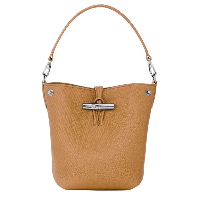 商品Longchamp|【预售3-7天】Longchamp/珑骧 女士褐色牛皮单肩包,价格¥4353,第1张图片