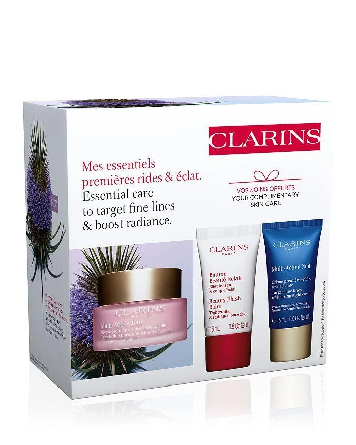 商品Clarins|Multi Active Skincare Starter Set,价格¥475,第3张图片详细描述