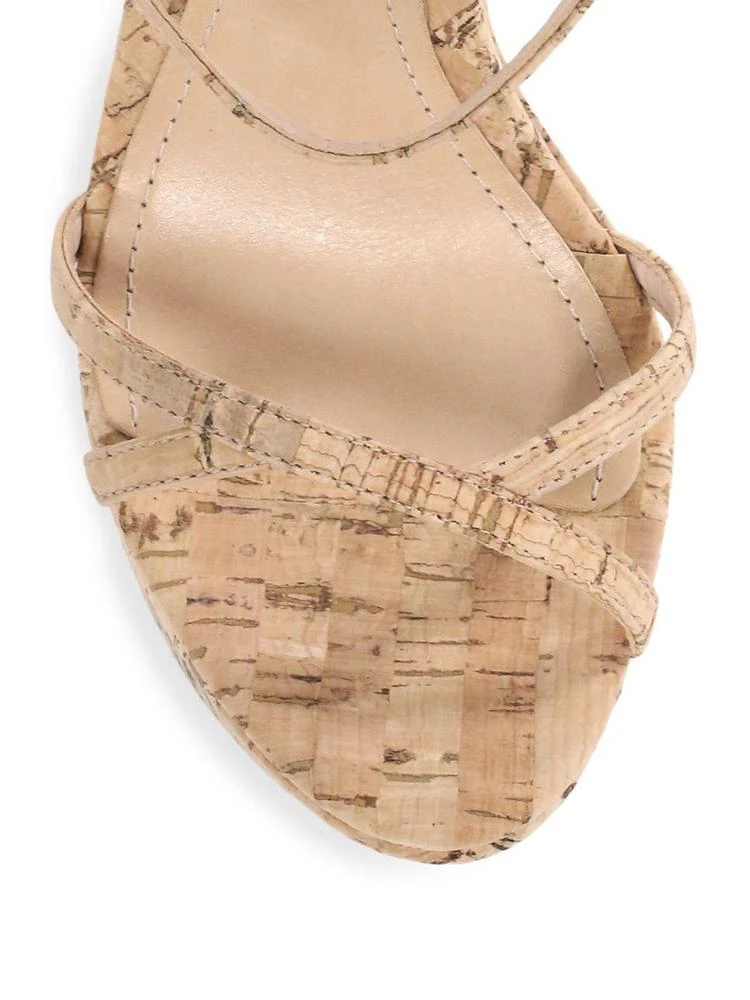 商品Schutz|Schutz - Auria Platform Cork Wedge Sandals,价格¥543,第3张图片详细描述