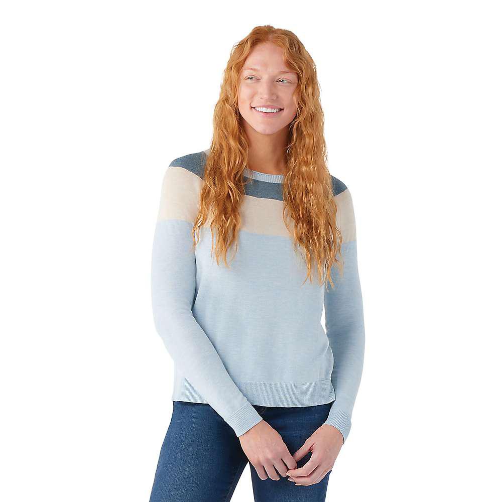 Smartwool Women's Edgewood Colorblock Crew Sweater商品第6张图片规格展示