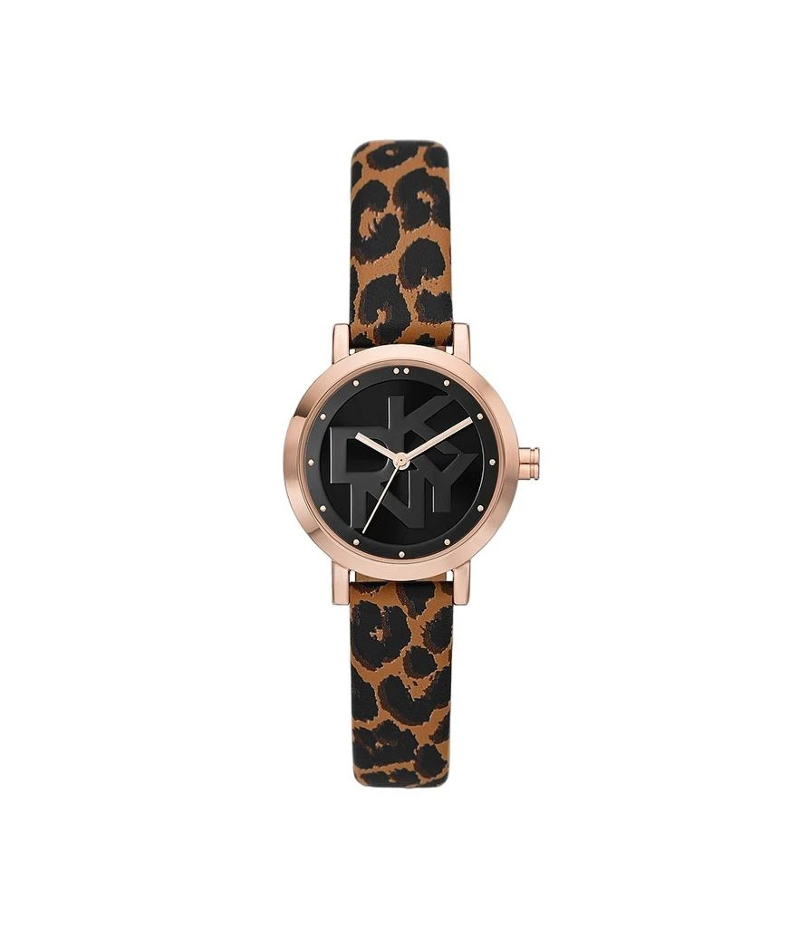 商品DKNY|Soho Quartz Black Dial Ladies Watch NY6639,价格¥300,第1张图片