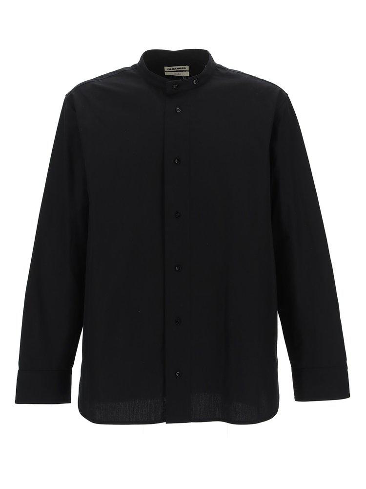 Jil Sander Buttoned Long-Sleeved Shirt商品第1张图片规格展示