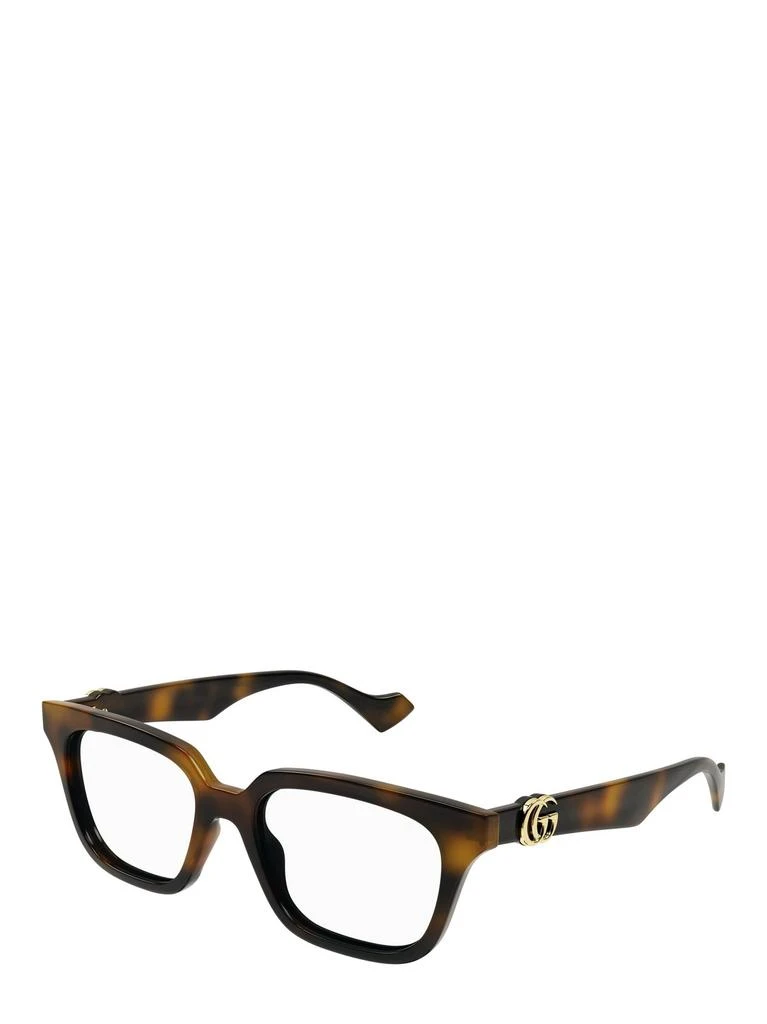 商品Gucci|Gucci Eyewear Square Frame Glasses,价格¥1488,第2张图片详细描述