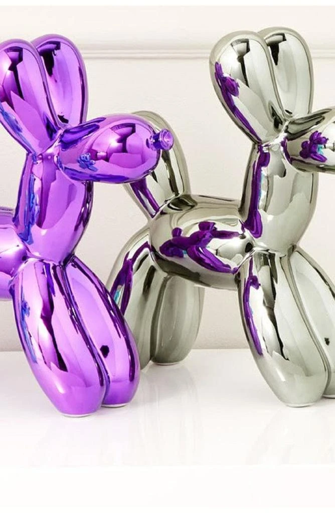 商品INTERIOR ILLUSIONS|Silver Balloon Dog Bank,价格¥461,第2张图片详细描述