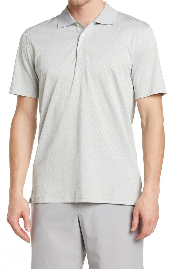 商品Brooks Brothers|Dry Pique Diamond Dobby Polo,价格¥255,第1张图片