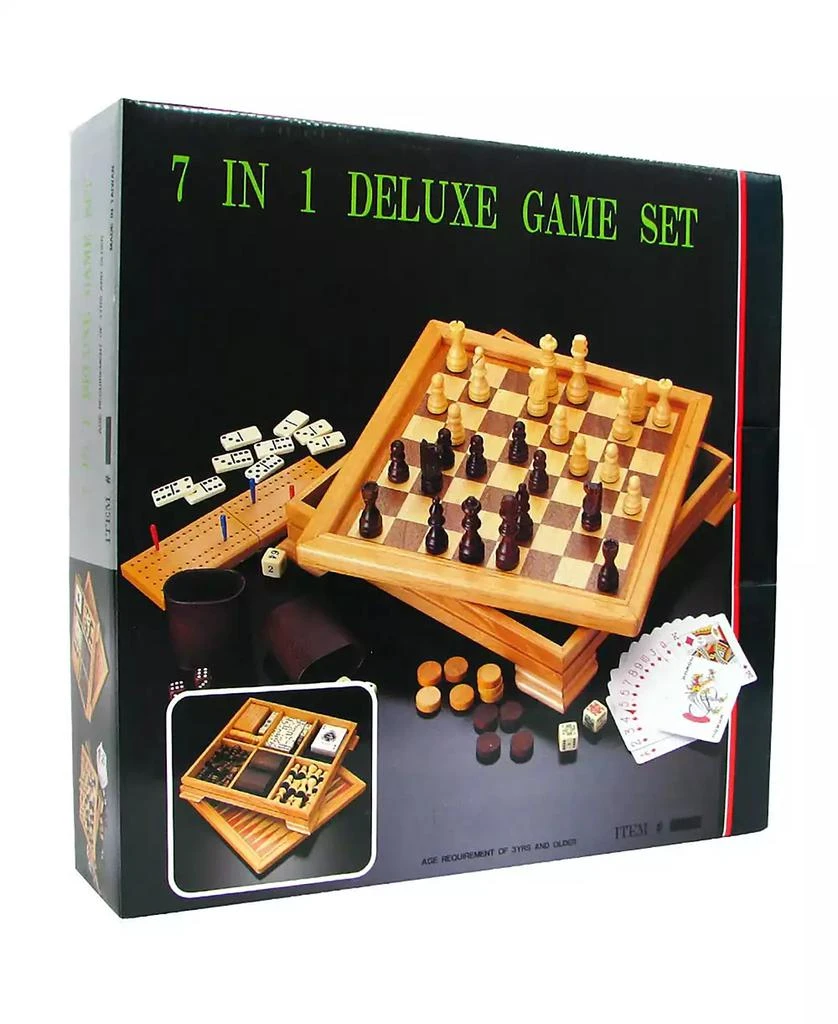 商品Trademark Global|Trademark Games Deluxe 7-In-1 Game Set,价格¥449,第4张图片详细描述