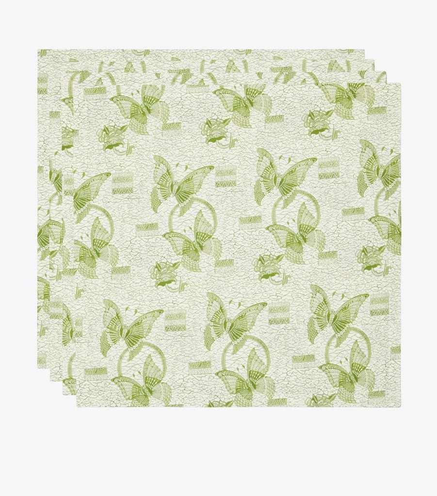 商品Tory Burch|Butterfly Batik Dinner Napkin, Set of 4,价格¥404,第2张图片详细描述