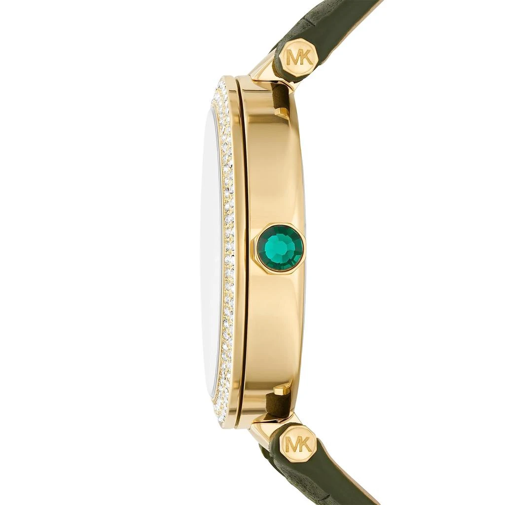 商品Michael Kors|MK4724 - Parker Three-Hand Leather Watch,价格¥1108,第2张图片详细描述