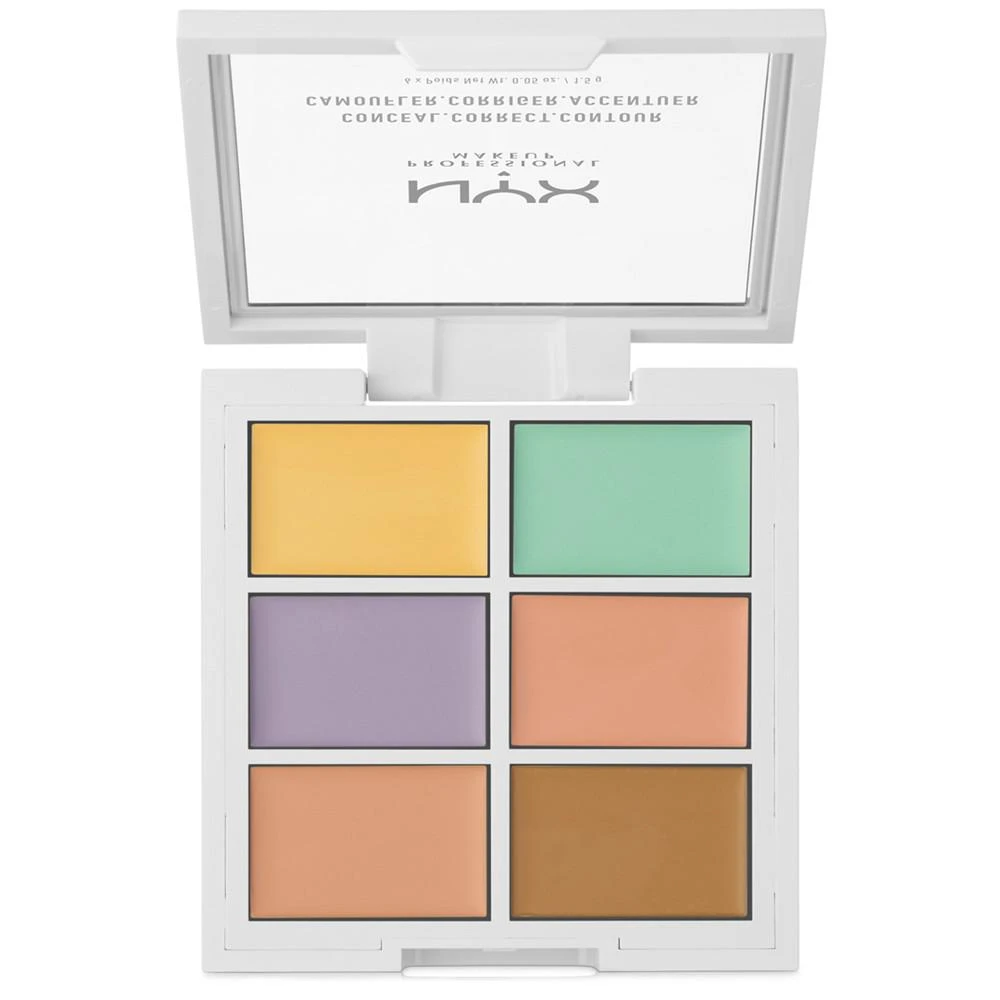 商品NYX Professional Makeup|6色遮瑕盘,价格¥90,第2张图片详细描述