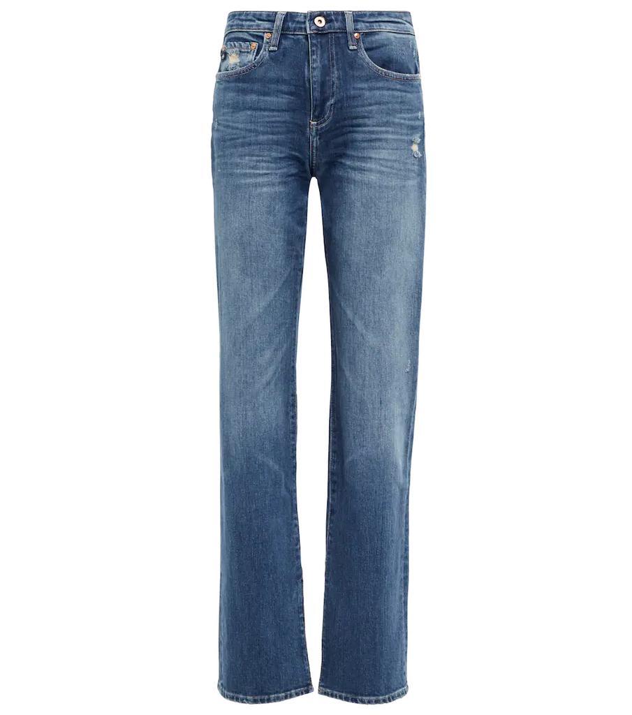 商品AG Jeans|Knoxx高腰男友风牛仔裤,价格¥2035,第1张图片