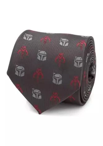 商品Star Wars|Wars Star Wars Mando Grey Tie,价格¥301,第1张图片