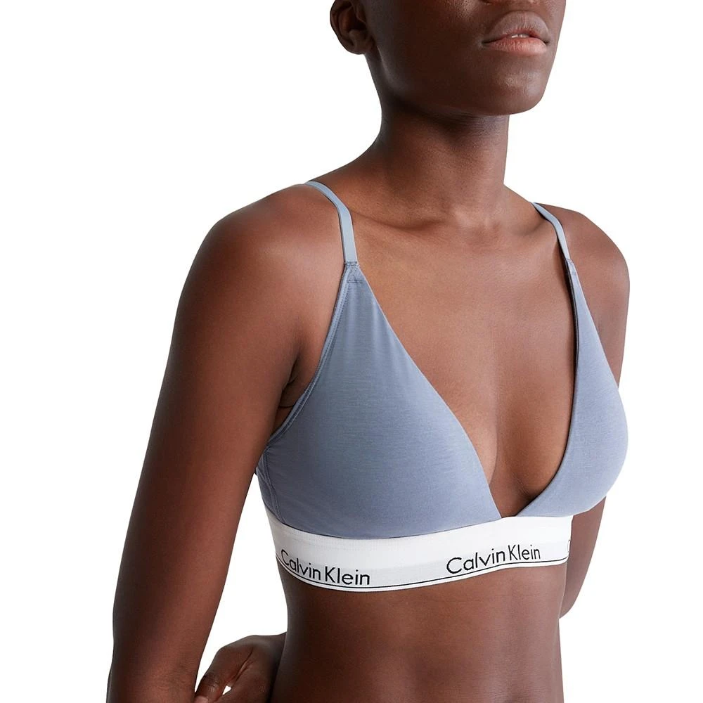 Calvin Klein Modern Cotton Lightly Lined Triangle Bralette QF5650 3