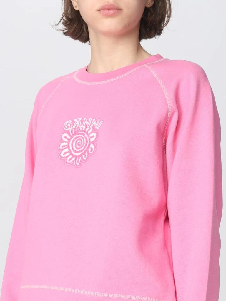 商品Ganni|Ganni sweatshirt in cotton,价格¥773,第4张图片详细描述