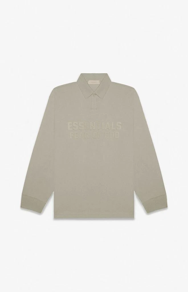 商品Essentials|Women's Smoke Long Sleeve Polo Sweatshirt,价格¥627,第1张图片