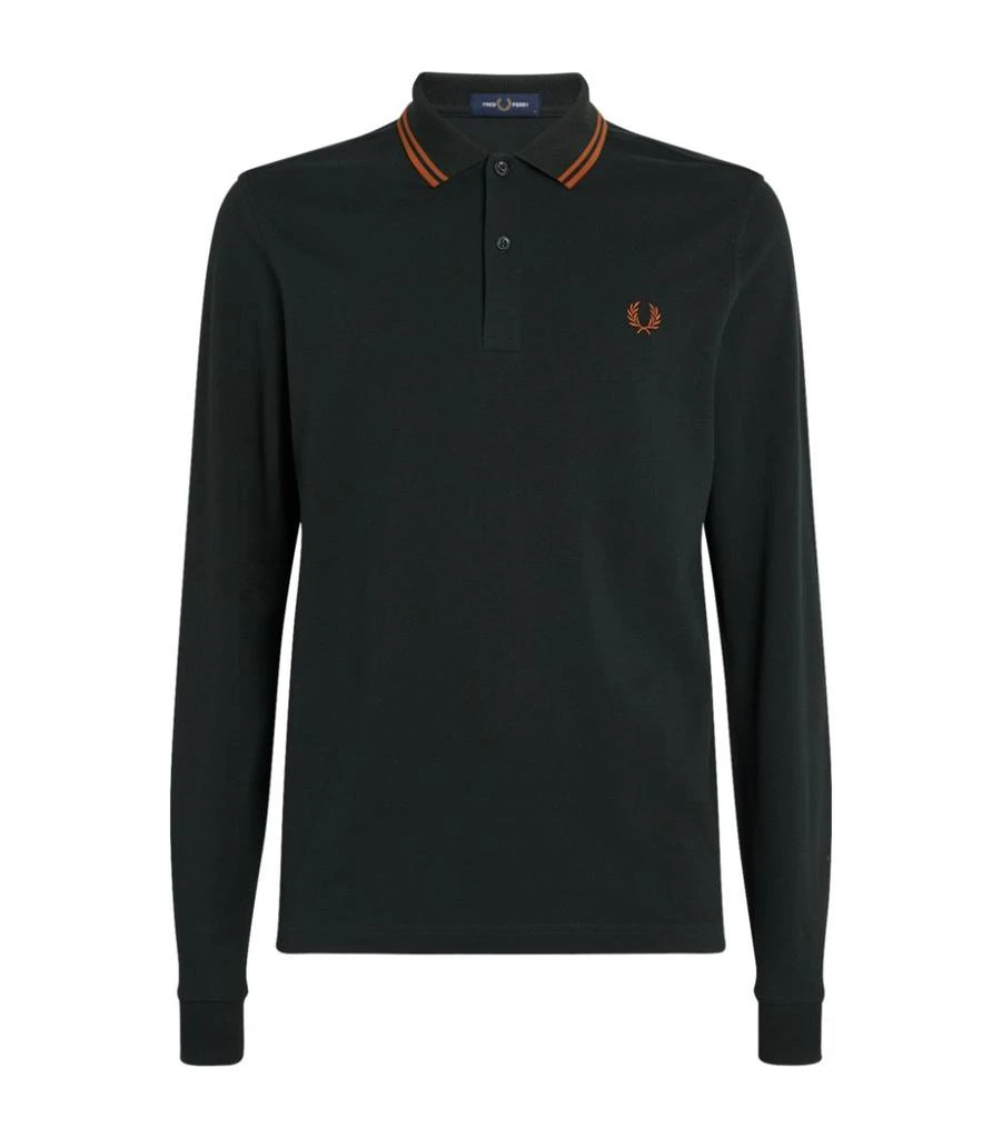 商品Fred Perry|Long-Sleeve Polo Shirt,价格¥560,第1张图片