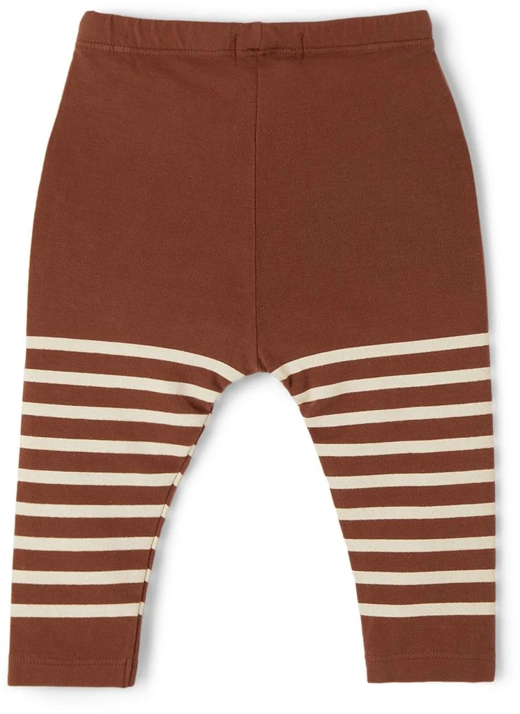 商品BOBO CHOSES|Baby Brown Striped Leggings,价格¥269,第2张图片详细描述