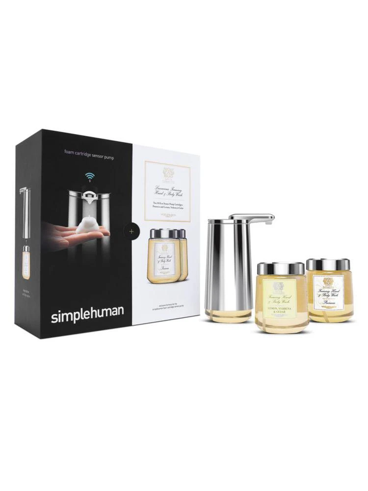 商品simplehuman|Foam Cartridge Sensor Pump Gift Set/10 oz.,价格¥750,第1张图片