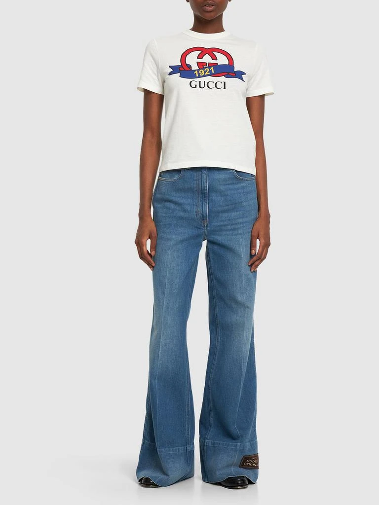 商品Gucci|Cotton Jersey T-shirt,价格¥4542,第1张图片详细描述
