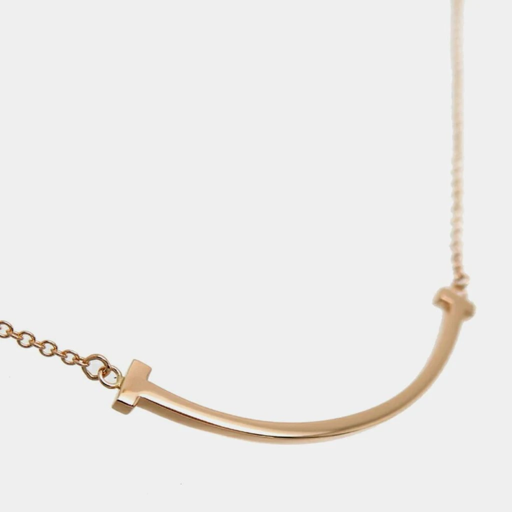 商品[二手商品] Tiffany & Co.|Tiffany & Co. T Smile Small 18K Rose Gold Necklace,价格¥6766,第2张图片详细描述