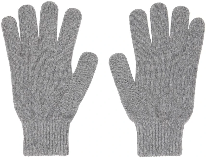 商品Paul Smith|Gray Patch Gloves,价格¥290,第2张图片详细描述