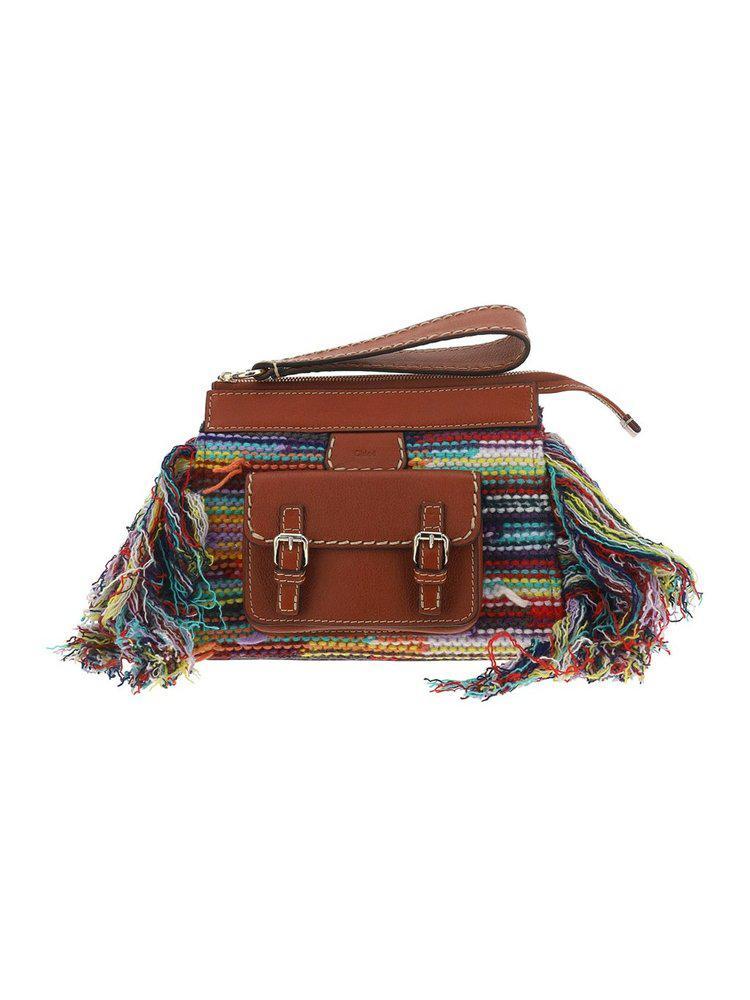商品Chloé|Chloé Edith Knit Small Clutch Bag,价格¥4357,第1张图片