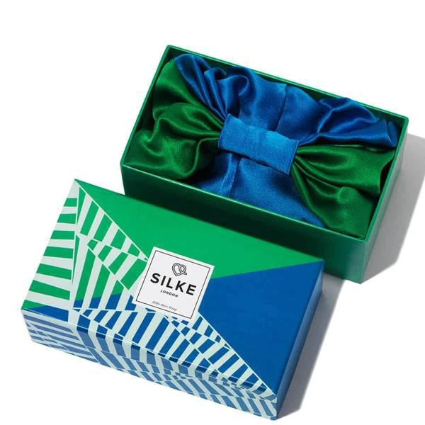 商品Lookfantastic|SILKE Hair Wrap The Isla - Blue and Green,价格¥528,第2张图片详细描述