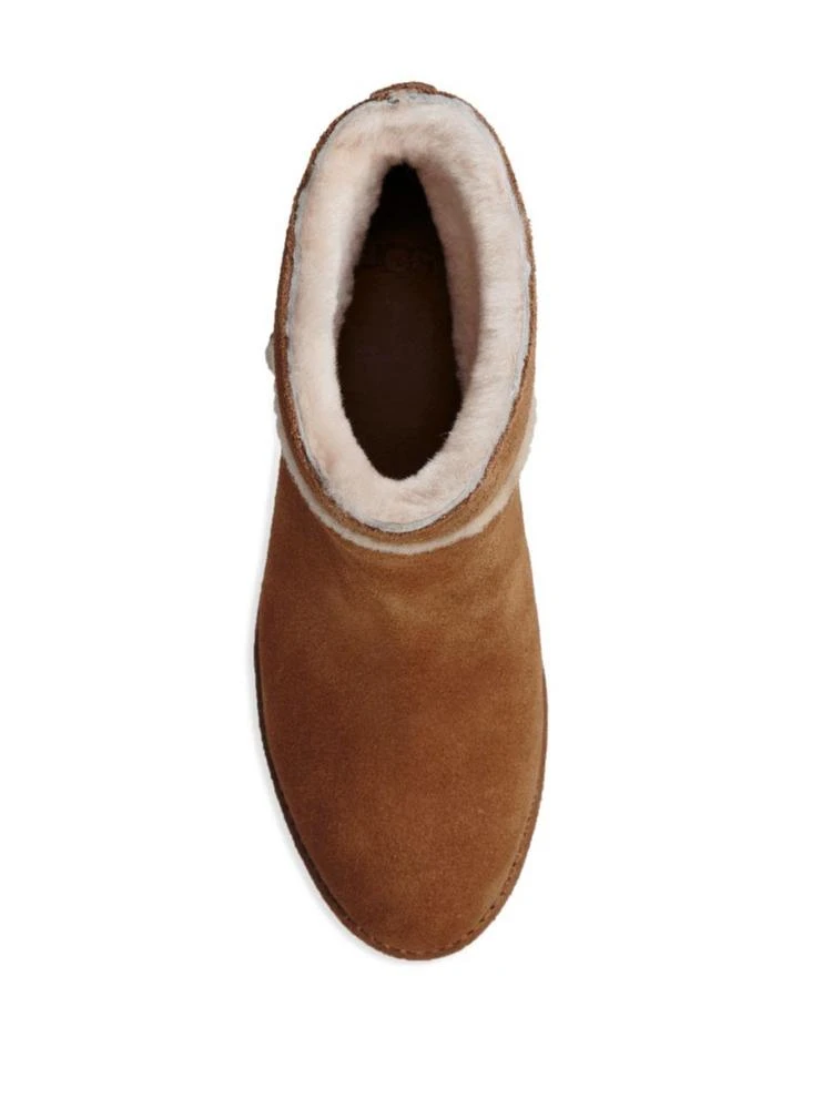 商品UGG|Kasen Block Heel Dyed Shearling Booties,价格¥450,第4张图片详细描述