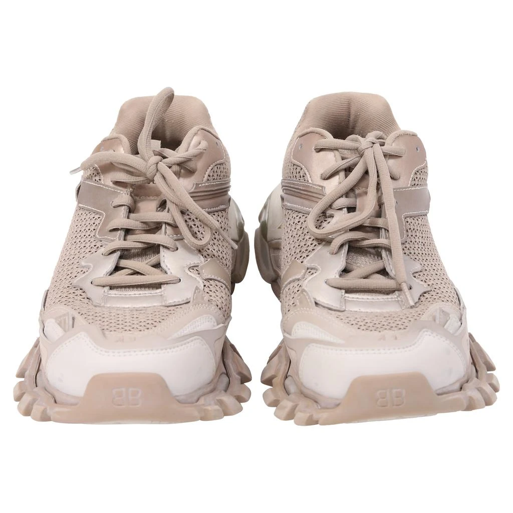 商品[二手商品] Balenciaga|Track 0.3 Distressed Sneakers in Beige Polyester,价格¥3900,第2张图片详细描述