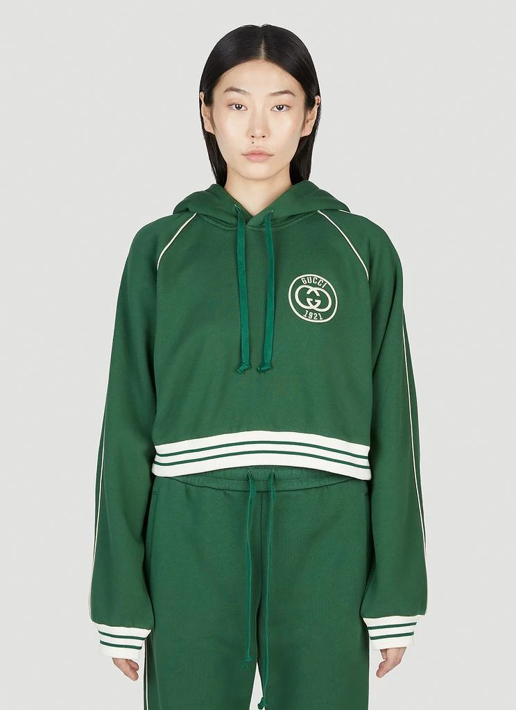 商品Gucci|Interlocking G Tracksuit Hooded weatshirt,价格¥5380,第1张图片